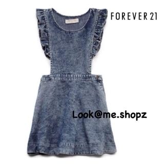 Forever21: Dark Skater Denim Dress