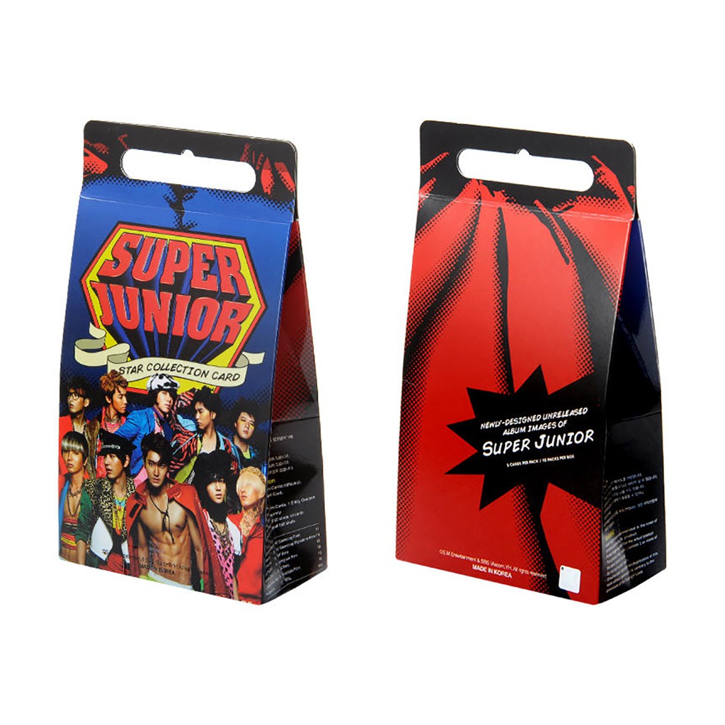 Super Junior SJ Star Collection Card Official Goods ขายแบบ 1 ซอง (สุ่มซอง ห้ามเลือก) มี Cards 5 ใบ ของแท้จากเกาหลี KPOP - รูปที่ 4