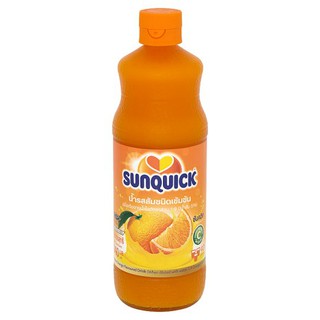 🔥แนะนำ!! ซันควิก น้ำรสส้มชนิดเข้มข้น 840มล. Sunquick Concentrated Orange Juice 840 ml.
