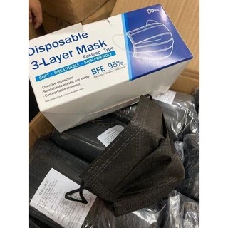 หน้ากากอนามัยผู้ใหญ่ [ยกลัง] ราคาส่ง หนา 3 ชั้น แมสจีน แมสจีนยกลัง Face Mask ลัง 50 กล่อง ฟ้าจีน ดำจีน ขาวจีน เขียวจีน