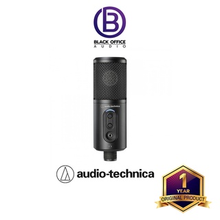 Audio-Technica ATR2500x-USB ไมค์อัดเสียงคุณภาพสูง / ไมค์ USB / ไมค์เกมมิ่ง (BlackOfficeAudio)