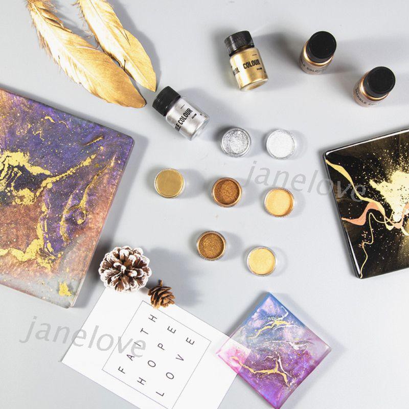 J ผงสีหินอ่อนเรซิ่น สําหรับใช้ในการทําเครื่องประดับ 3 กรัม ราคา ถูกที่สุด ดีลบีเคเค