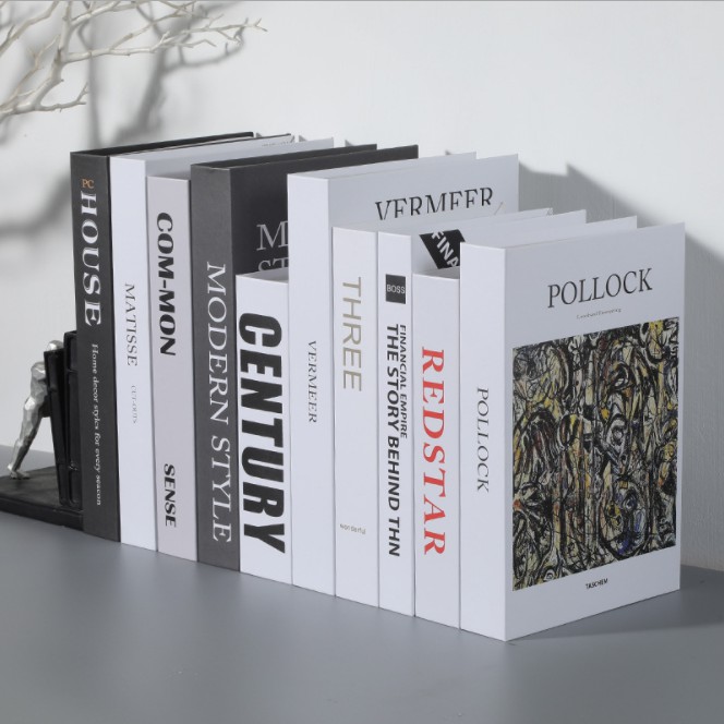 หนังสือปลอม ของแต่งบ้าน พร็อพถ่ายรูป พร็อพแต่งห้อง หนังสือตั้งโชว์ Fake Book