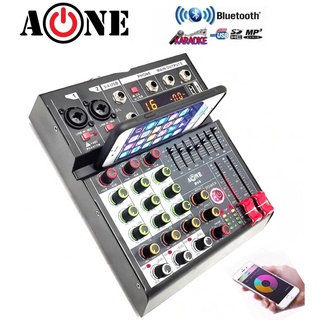 A-ONE RV-4 สเตอริโอมิกเซอร์4ช่อง BLUETOOTH USB MP3 DIGITAL EFFECT