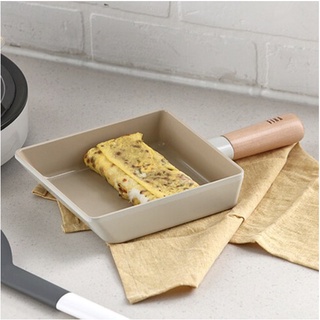 [FIKA Korea] FIKA IH Induction Ceramic Nonstick กระทะและกระทะ (กระทะไข่ม้วน 15cm) เครื่องล้างจานปลอดภัยไม่มี PFOA สีขาว