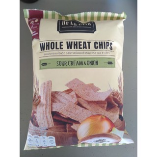 Whole Wheat Chips Sour Cream 70g โฮลวีทชิพส์ซาวครีม 70 กรัม