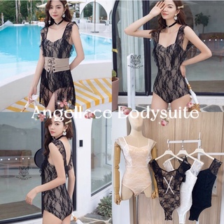 Angel Lace Bodysuite บอดี้สูทสายระบาย ปีกนางฟ้า