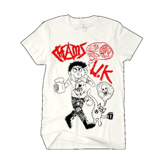 [S-5XL]เสื้อยืด พิมพ์ลาย Punk CHAOS UK Music