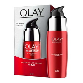 OLAY regenerist micro-sculpting serum 50 ml เซรั่มเข้มข้นลดริ้วรอย (หมดอายุปี 08/2025)