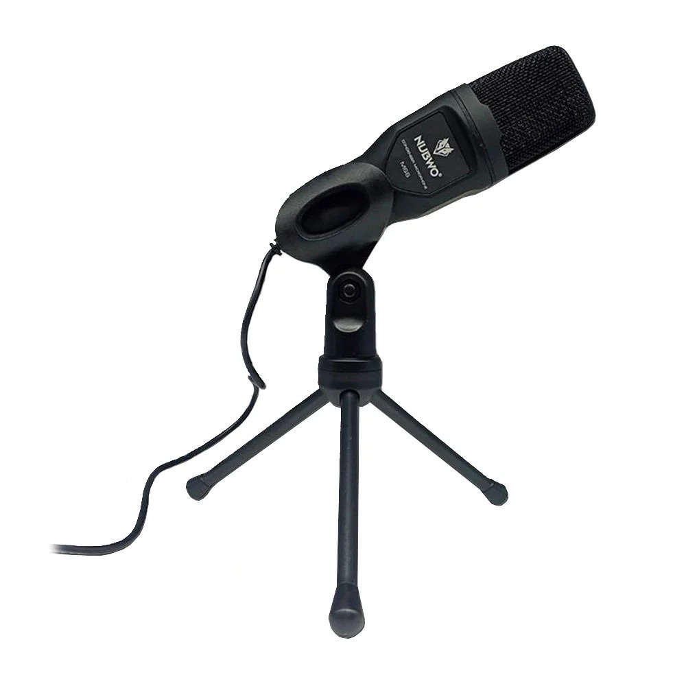 CONDENSER MICROPHONE M66 ไมค์ตั้งโต๊ะ NUBWO Shopee Thailand