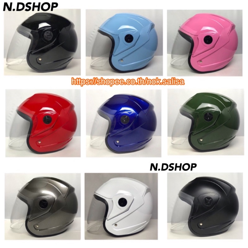 SPACE CROWN หมวกกันน๊อค หมวกเต็มใบเปิดหน้าสำหรับคนหัวใหญ่ SPACE CROW รุ่น COSMO CYGNUS[กระจกติดหมวกส