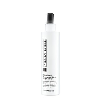 Paul Mitchell Firm Style Freeze And Shine Super Spray 250/500 ml สเปรย์น้ำจัดแต่งทรงผมชนิดแข็งอยู่ทรงเป็นพิเศษ