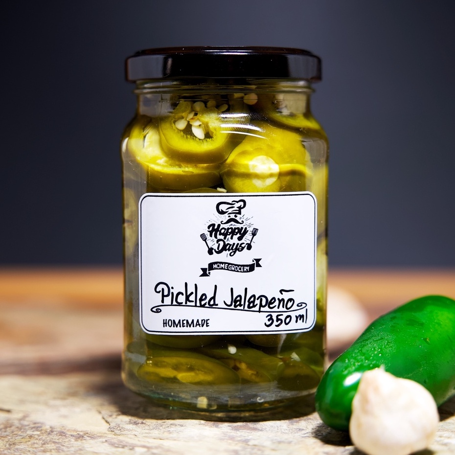 พริกเม็กซิกันฮาลาปินโนดอง 350 มล, Pickled Jalapenos 350ml