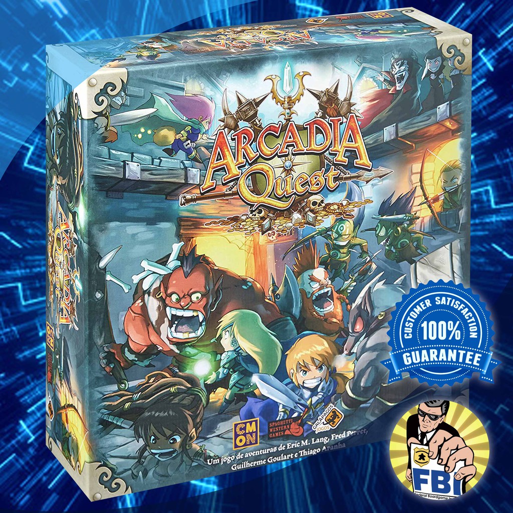 Arcadia Quest Core Box Boardgame พร้อมซอง ของแท้พร้อมส่ง fbiboardgame