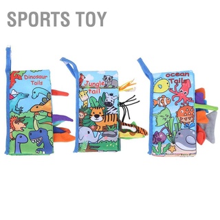 Sports Toy หนังสือผ้าของเล่นเสริมการศึกษาสําหรับเด็ก