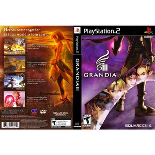 แผ่นเกมส์ PS2 Grandia III   คุณภาพ ส่งไว (2DVD)