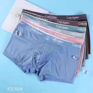 Cailv Keilenกางเกงในผู้ชายCK  เนื้อผ้าเย็น[Ice silk]  ป้องกันแบคทีเรีย