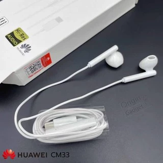 หูฟัง Huawei Type-C CM33 แท้ เสียงดี มีไมค์ Small Talk หูฟังหัวเว่ย mate20 30 P30 P40 NOVA
