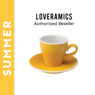 Loveramics ชุดแก้วกาแฟเซรามิค รุ่น Tulip Set (Cup &amp; Saucer)