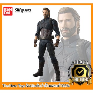 ฟิกเกอร์กัปตันอเมริกาลิขสิทธิ์ของแท้ S.H.Figuarts Captain America – Avengers: Infinity War