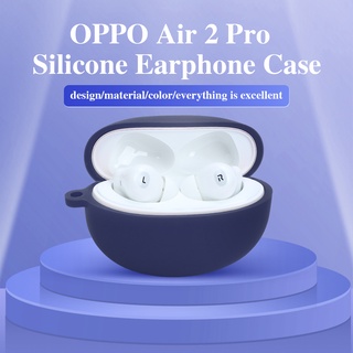 เคสซิลิโคน พร้อมตะขอ สําหรับ OPPO Enco Air2 Pro OPPO Enco Air2 Pro Youth Edition