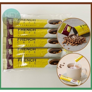 [French Cafe] กาแฟมิกซ์ 10 ซอง / กาแฟน้ําตาลต่ํา กาแฟนมพร่องมันเนย / อาหารเกาหลี / กาแฟสําเร็จรูป / ลาเต้ / คาปูชิโน่ / เนสเพรสโซ่