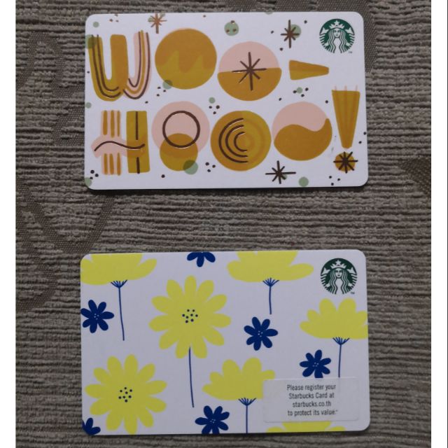 2020 Starbucks Thailand card
