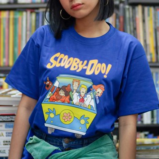 เสื้อยืดคอกลม Scooby Doo Graphic Tee | Thrift Apparel T-Shirtเสื้อยืด