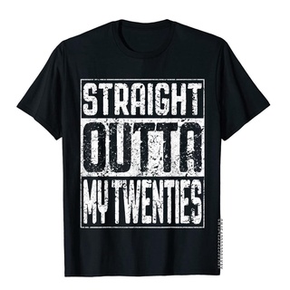 ถูกสุดๆเสื้อยืด ผ้าฝ้าย พิมพ์ลาย Outta My Twenties 30th Birthday Gift สําหรับผู้ชาย