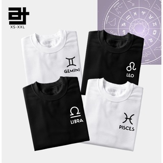 เสื้อยืด Gemini Leo Libra Pisces Zodiac Signs 2 Unisex Shirt for Men &amp; Women