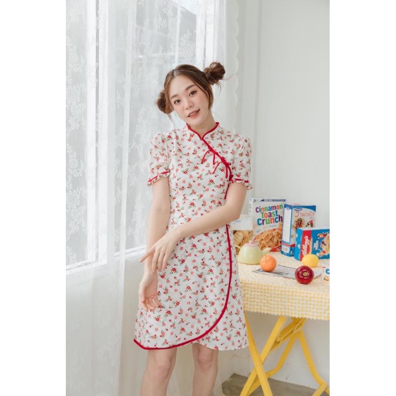 เดรสกี่เพ้า ตรุษจีน Brand : Nous-us