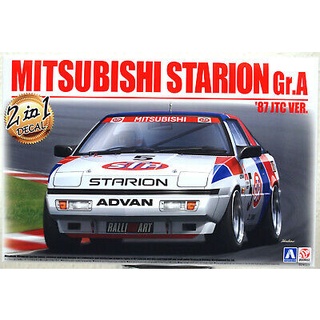 Aoshima 1/24 Mitsubishi Starion Gr.A 87 JTC Ver.