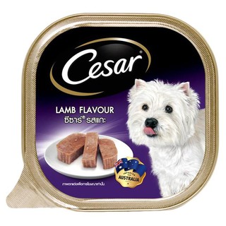 ราคาพิเศษ!! ซีซาร์ อาหารสุนัขชนิดเปียก รสแกะ 100 ก. CESAR Wet Dog Food Lamb Flavor 100 g.