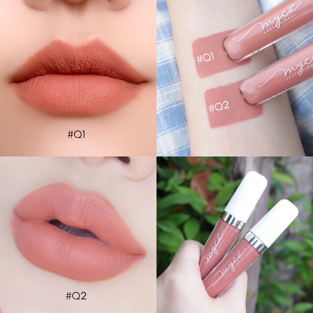 ( แพ็คคู่ 2 แท่ง )MYCA ULTRA MATTE LIP CREAM ลิป ไมก้า แมดแมททฺ์ ขนาด 4ml x 2 แท่ง