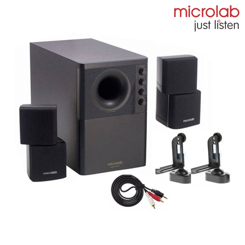 💥💥พร้อมส่ง💥💥 Microlab ลำโพง Microlab X3 2.1 Speaker 🚩🚩 รับประกัน 1 ปี 🚩🚩