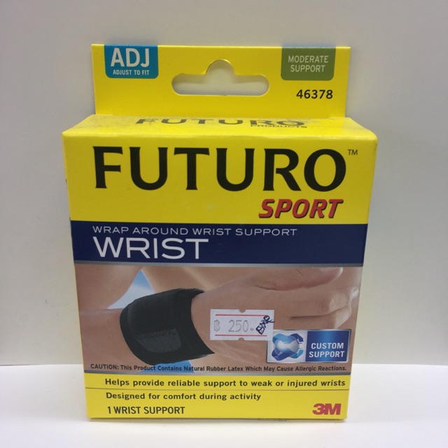 Futuro wrap around wrist support