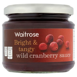 ว๊าว🍟 Waitrose essential  Cranberry Saue ซอส รสเเครนเบอร์รี่  เวทโทรส 205 กรัม คุณภาพระดับพรีเมี่ยม