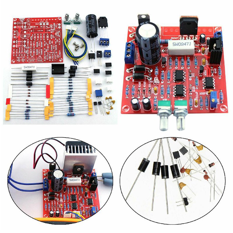 1PCS 0-30V 2MA-3A adjustable DC power supply laboratory power short-circuit current limit protection DIY kit - รูปที่ 2