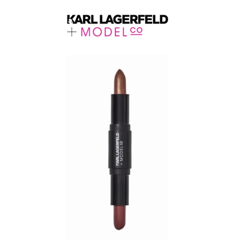 Karl Lagerfeld + ModelCo أحمر شفاه مزدوج Shade & Sculpt — صورة 6