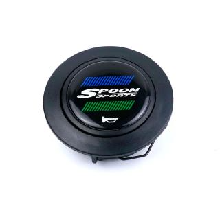 New Spoon Sport Steering Wheel Horn Button Racing Horn Switch Push Cover