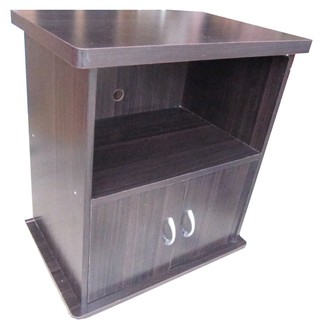 *ตู้ทีวีประกอบส่งพร้อมใช้ทันที* ตู้วางทีวีมีล้อเลื่อน รุ่น TV60mini-2D ,SideTV cabinet assembled