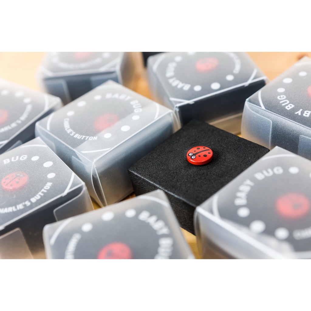ปุ่มชัตเตอร์ Soft Shutter Release Button รุ่น เต่าทอง สีแดง