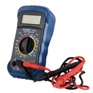 ดิจิตอลมัลติมิเตอร์ สีดำ-น้ำเงิน DT-991Digital Multimeter Black-Blue DT-991