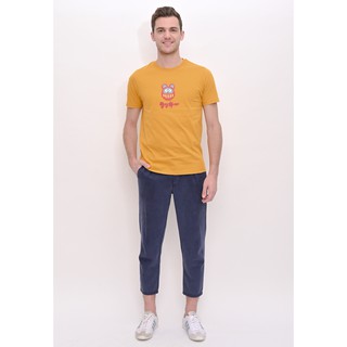 Skelly  เสื้อยืดผู้ชาย Daru Rat Cheddar สีเหลือง