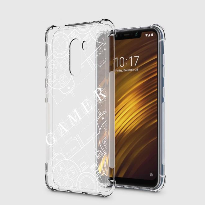 เคส Pocophone F1 Anti-Shock Protection TPU Case [Gamer illustration]