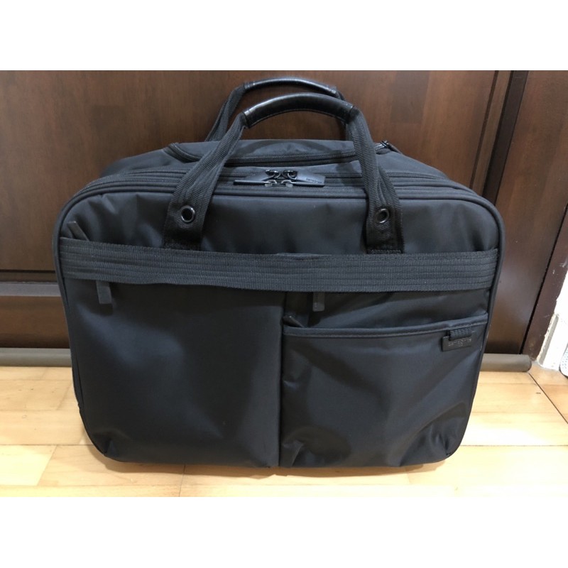 [มือสอง] กระเป๋า Samsonite รุ่น Venna Laptop rolling tote black ของแท้ 100%