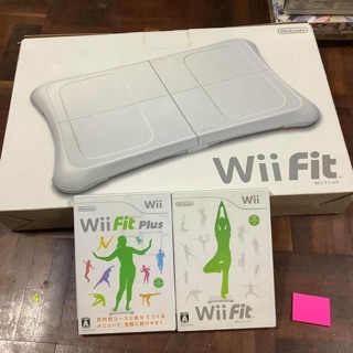 Wii Balance Board Wii Fit Plus วีฟิต สำหรับเครื่อง Wii และ Wii U แท้ Nintendo [ฟรี!! แผ่นแท้ โซน Japan]