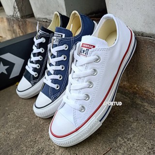 รองเท้าผ้าใบ CONVERSE รุ่น ALL STAR OX รหัส M7652CWW สีขาว / M9166CBK สีดำ  /M9697CNA สีกรม