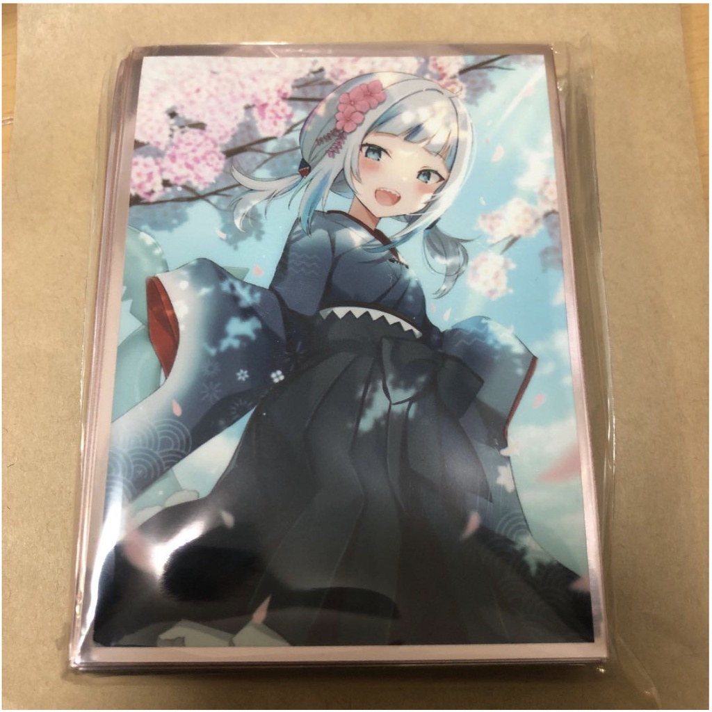 ซองใส่การ์ด Doujin Sleeve Hololive Production : Gawr Gura Kimono ver.