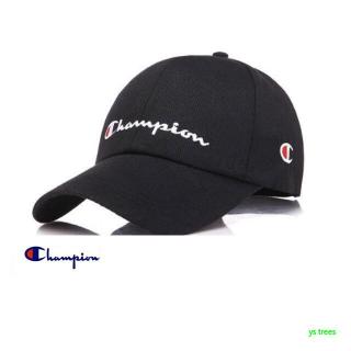 หมวกChampion  Cap  หมวกแชมป์เปี้ยน  โลโก้  พร้อมตัวอักษร Champion (สีดำ)